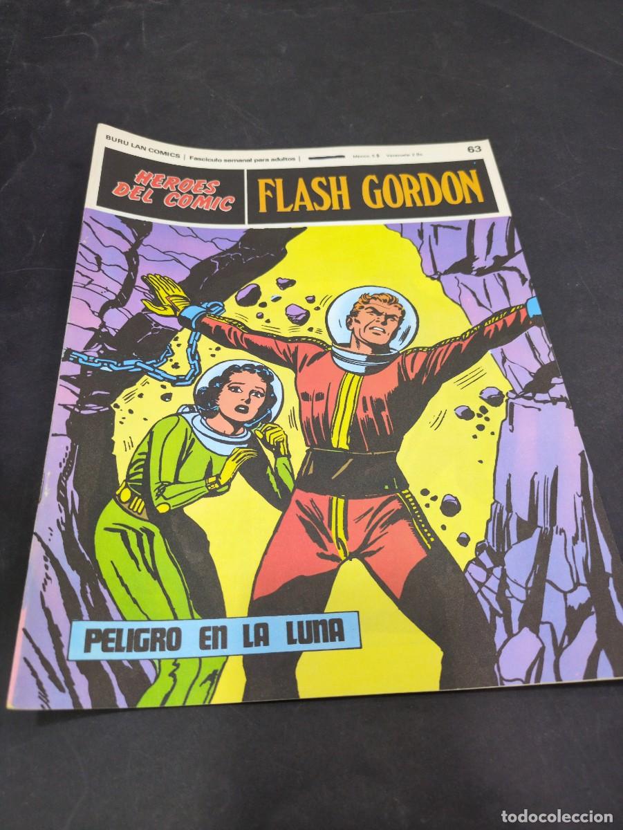 C&oacute;mics: FLASH GORDON N&ordm; 63 A&Ntilde;O 1972 PELIGRO EN LA LUNA - Foto 1