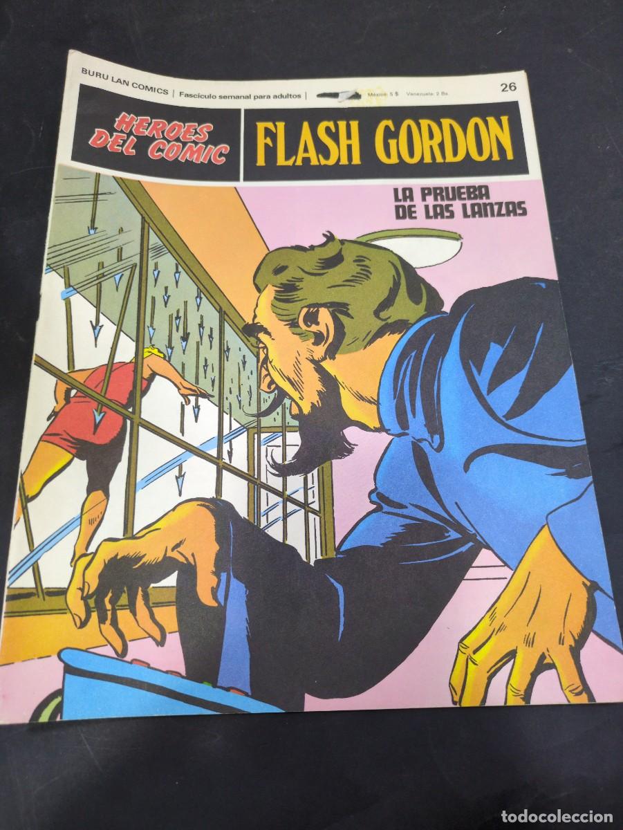 C&oacute;mics: HEROES DEL COMIC - FLASH GORDON - N&ordm; 26 - EDICIONES BURU LAN. - Foto 1