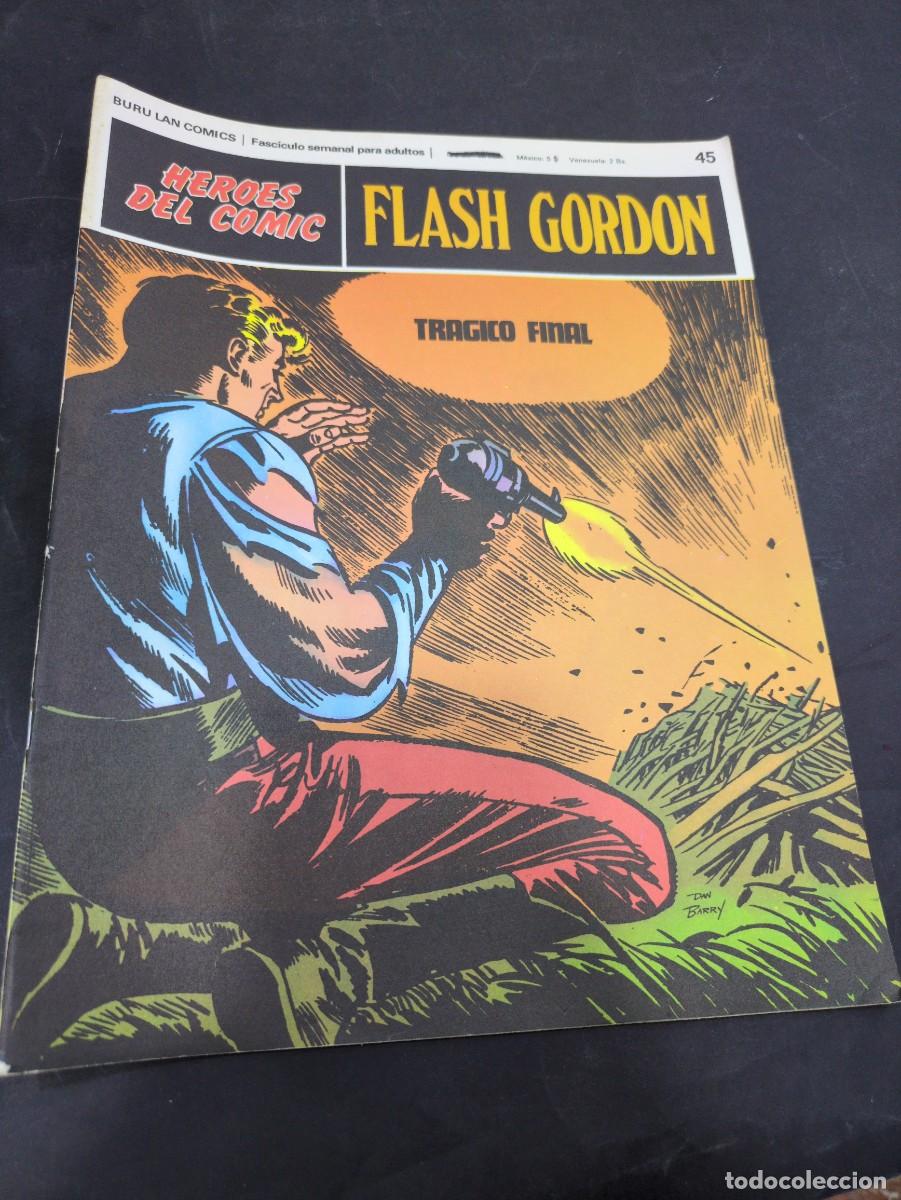 C&oacute;mics: HEROES DEL COMIC - FLASH GORDON - N&ordm; 45 - EDICIONES BURU LAN. - Foto 1