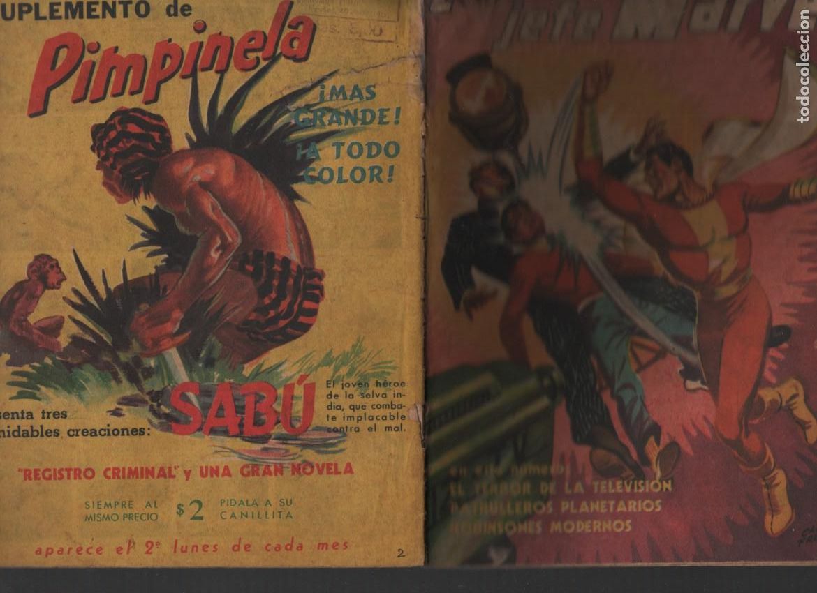 C&oacute;mics: CAPITAN JEFE MARVEL, N&ordm; 2. PUBLICACIONES UNIVERSALES, 1953