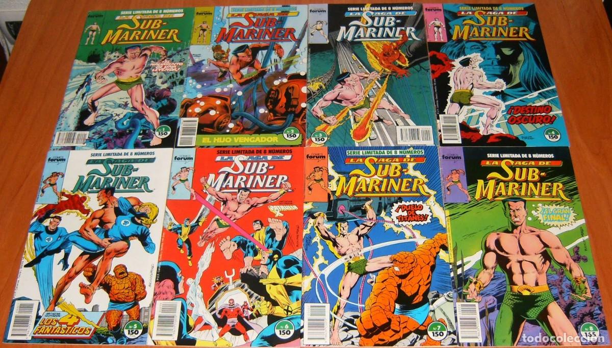 C&oacute;mics: NAMOR La Saga de Sub-Mariner. DANN THOMAS y ROY THOMAS con RICH BUCKLER y BOB McLEOD 01 a 08, Forum