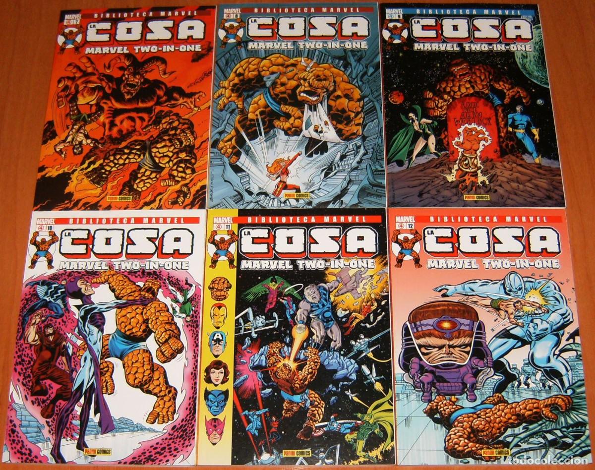 C&oacute;mics: LA COSA Biblioteca Marvel 1 a 16 COMPLETA. Panini - Foto 2