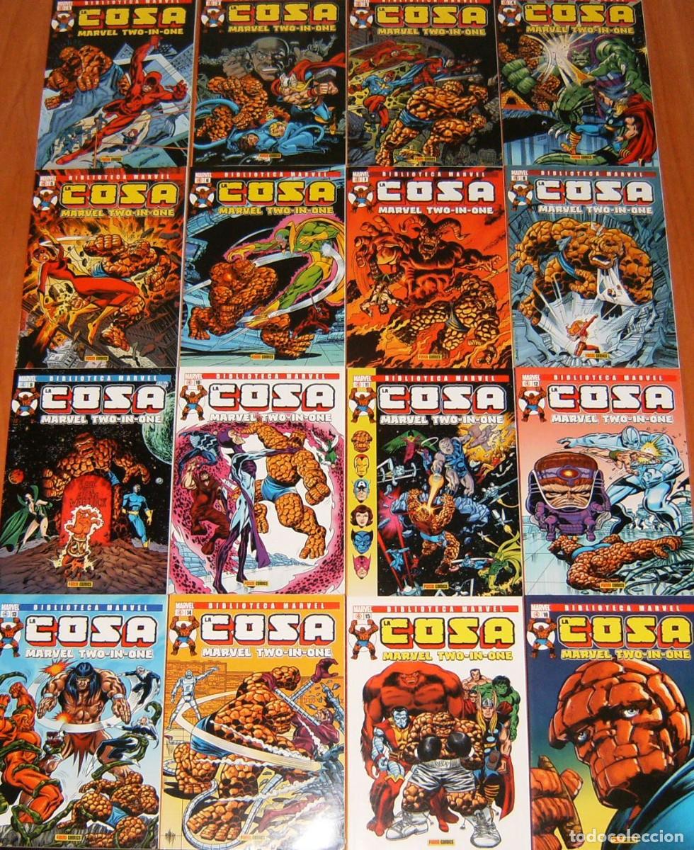 C&oacute;mics: LA COSA Biblioteca Marvel 1 a 16 COMPLETA. Panini - Foto 4