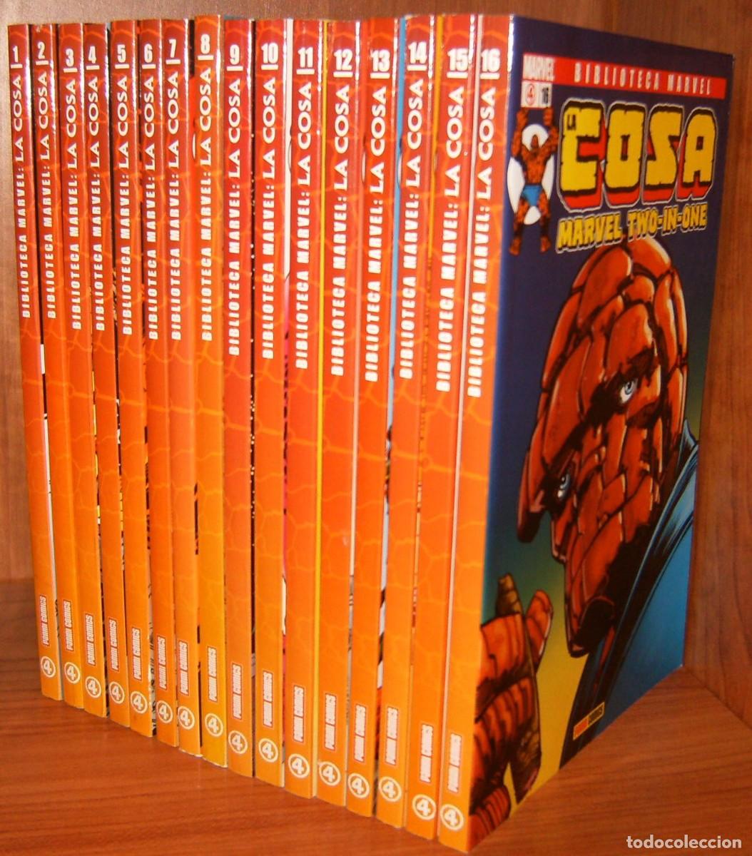 C&oacute;mics: LA COSA Biblioteca Marvel 1 a 16 COMPLETA. Panini - Foto 5