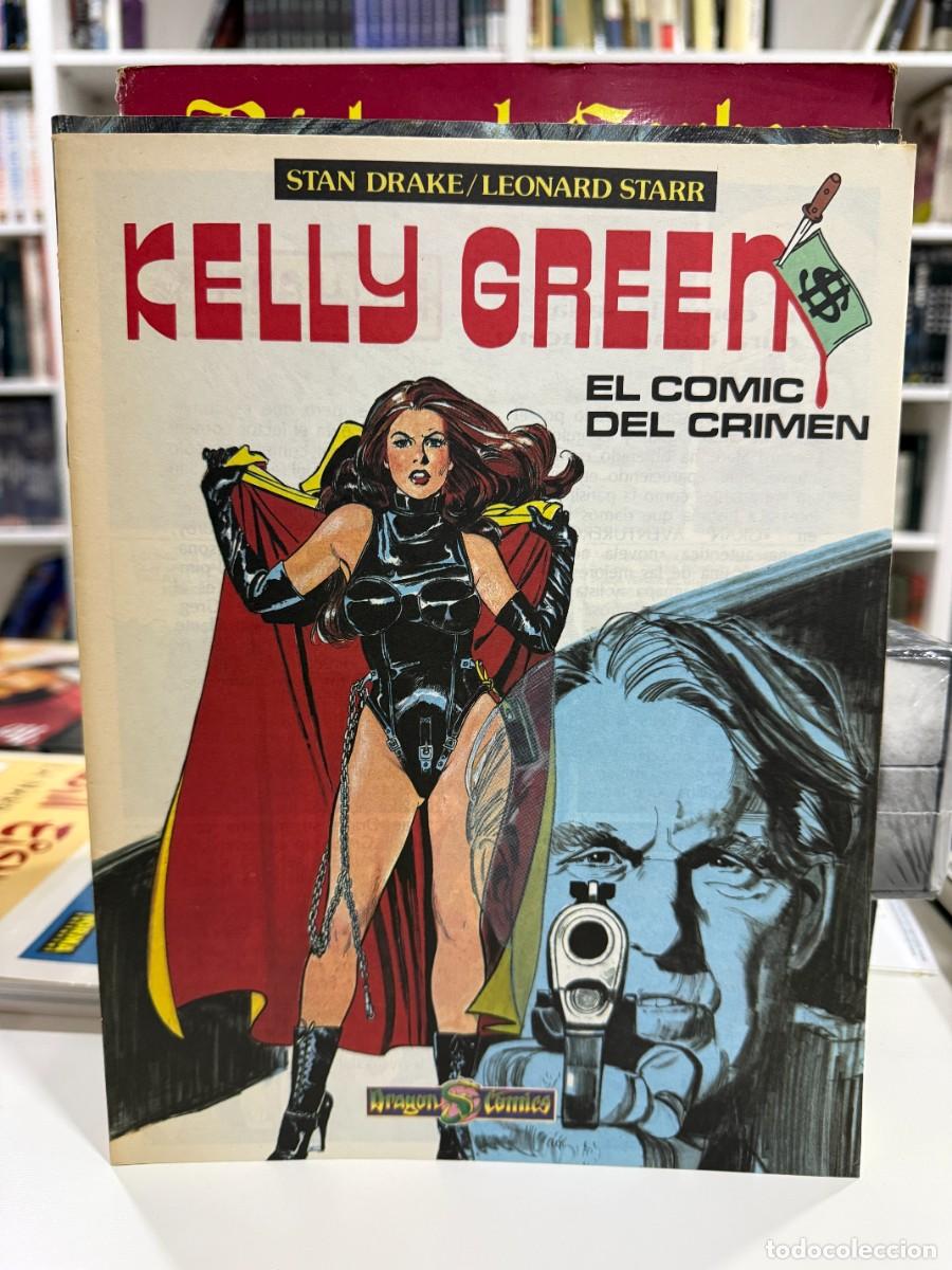 C&oacute;mics: Kelly Green: El c&oacute;mic del crimen &ndash; Stan Drake y Leonard Starr &ndash; Dragon's Comics