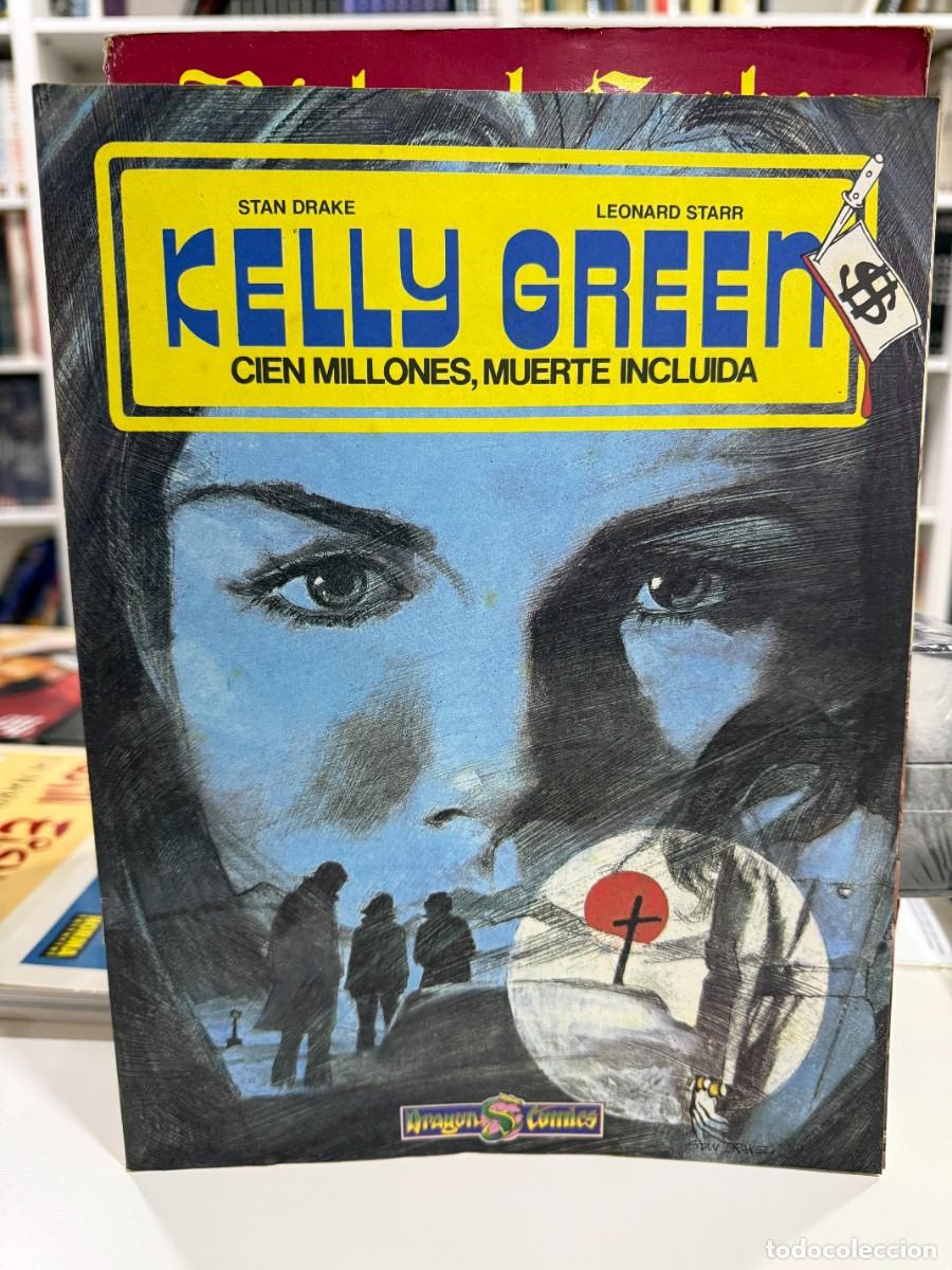 C&oacute;mics: Kelly Green: Cien millones, muerte incluida &ndash; Stan Drake y Leonard Starr &ndash; Dragon's Comics