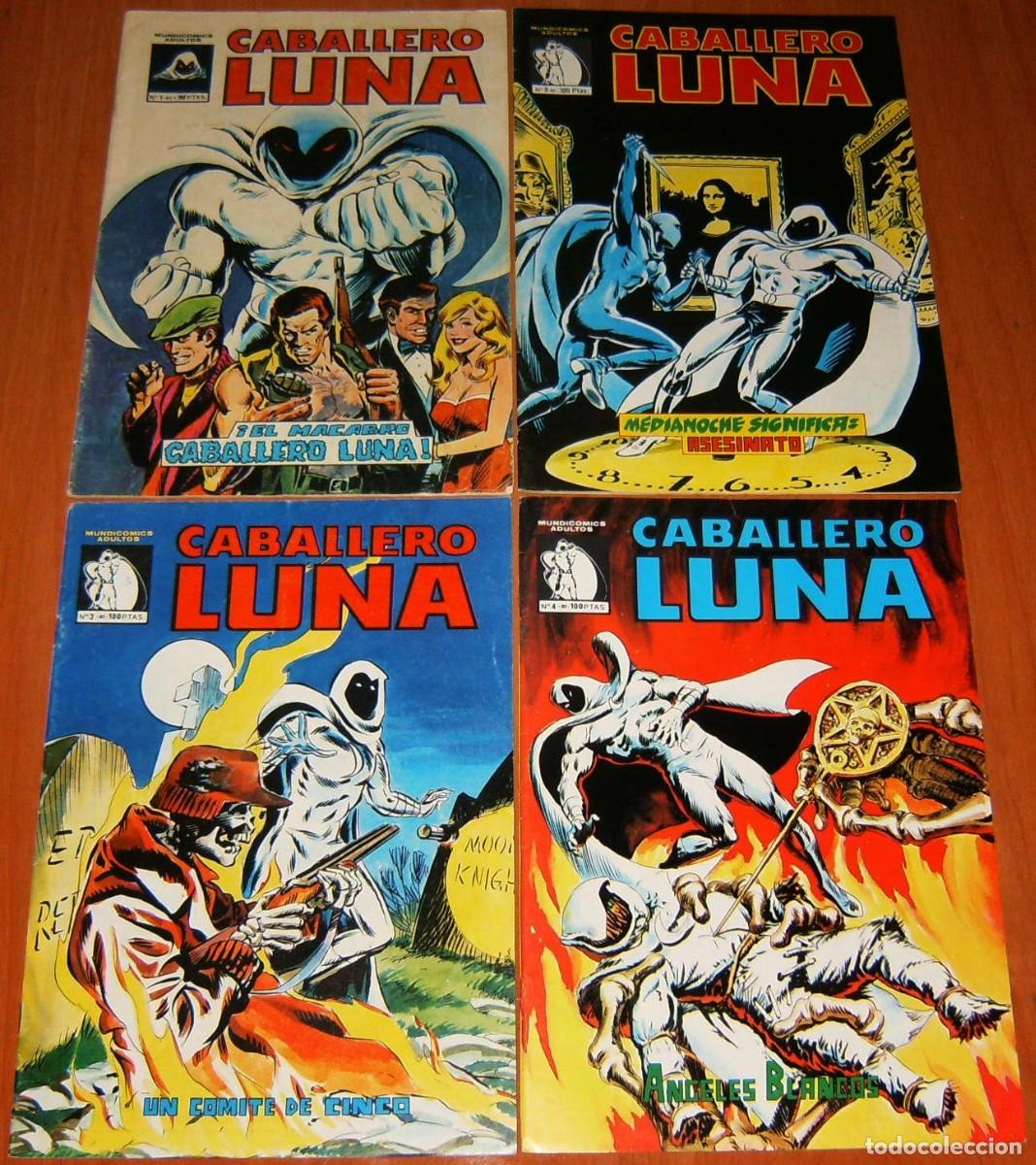 C&oacute;mics: CABALLERO LUNA Vol.1 01 a 04, Mundi Comics y CABALLERO LUNA Vol.1 01 a 10, Surco COMPLETAS