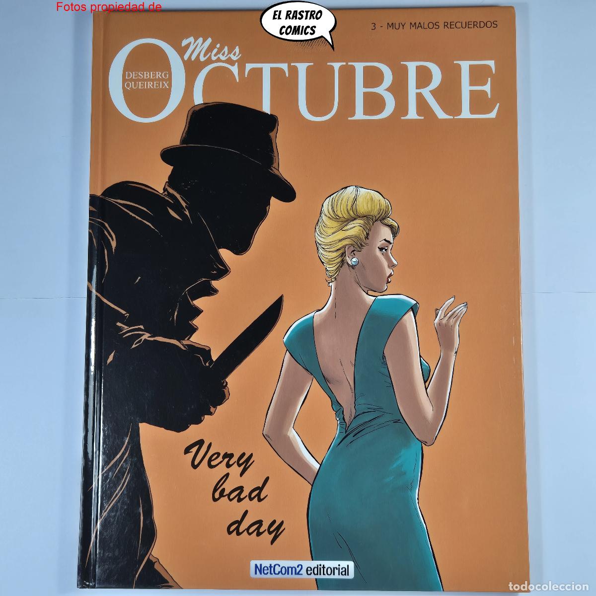 C&oacute;mics: Miss Octubre tomo 3, Muy malos recuerdos, ed Netcom2