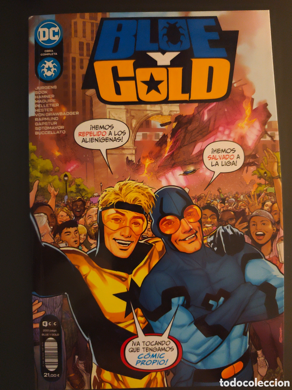 C&oacute;mics: Blue y Gold. Jurgens
