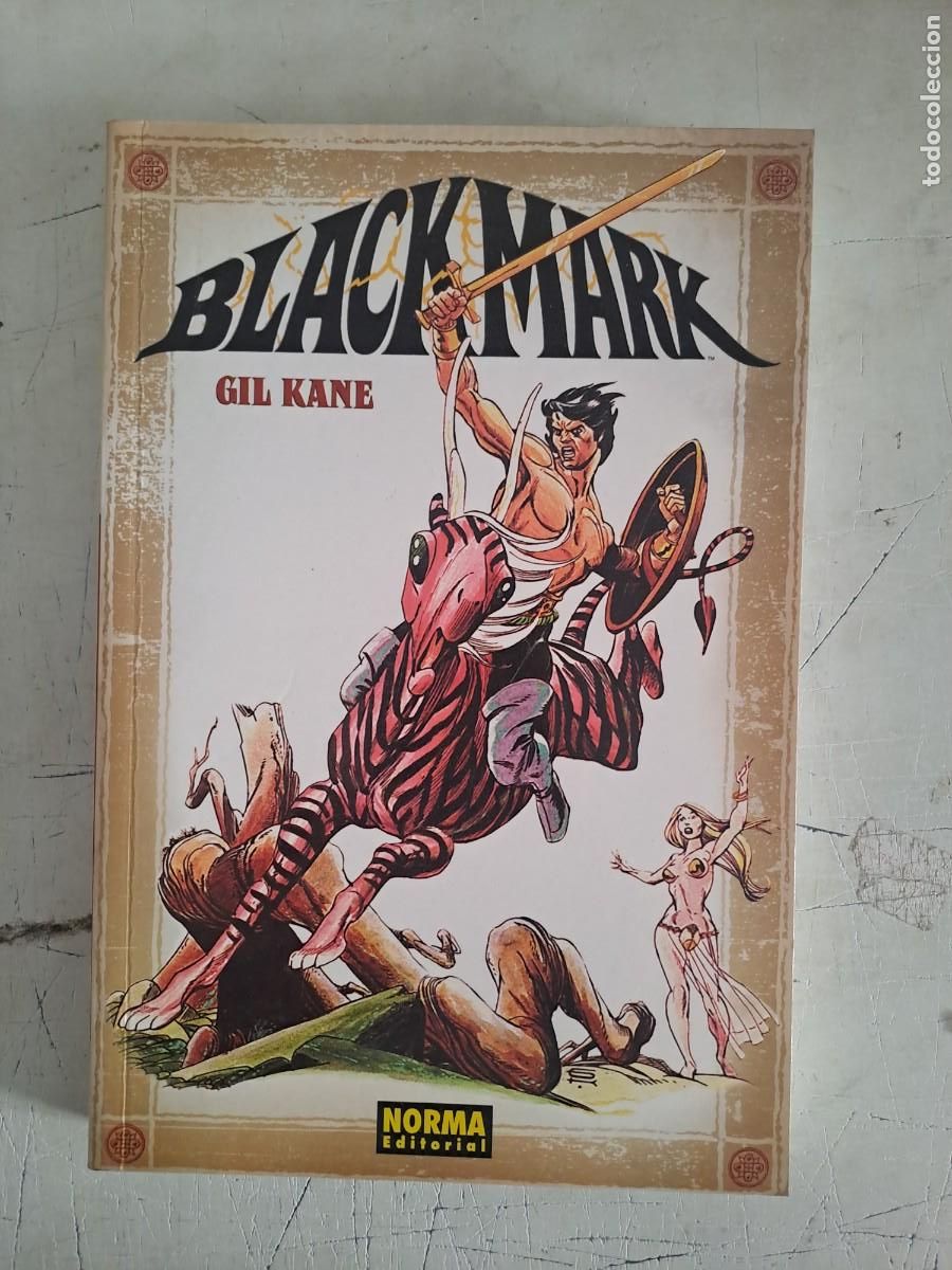 C&oacute;mics: Black Mark, Norma en muy buen estado Bolsa DA