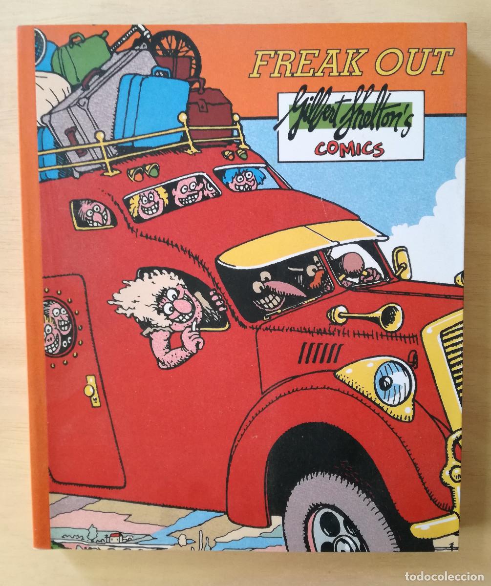 C&oacute;mics: FREAK OUT GILBERT SHELTONS COMICS - CATALOGO EXPOSICION - BROTHERS SHELTON - Foto 1
