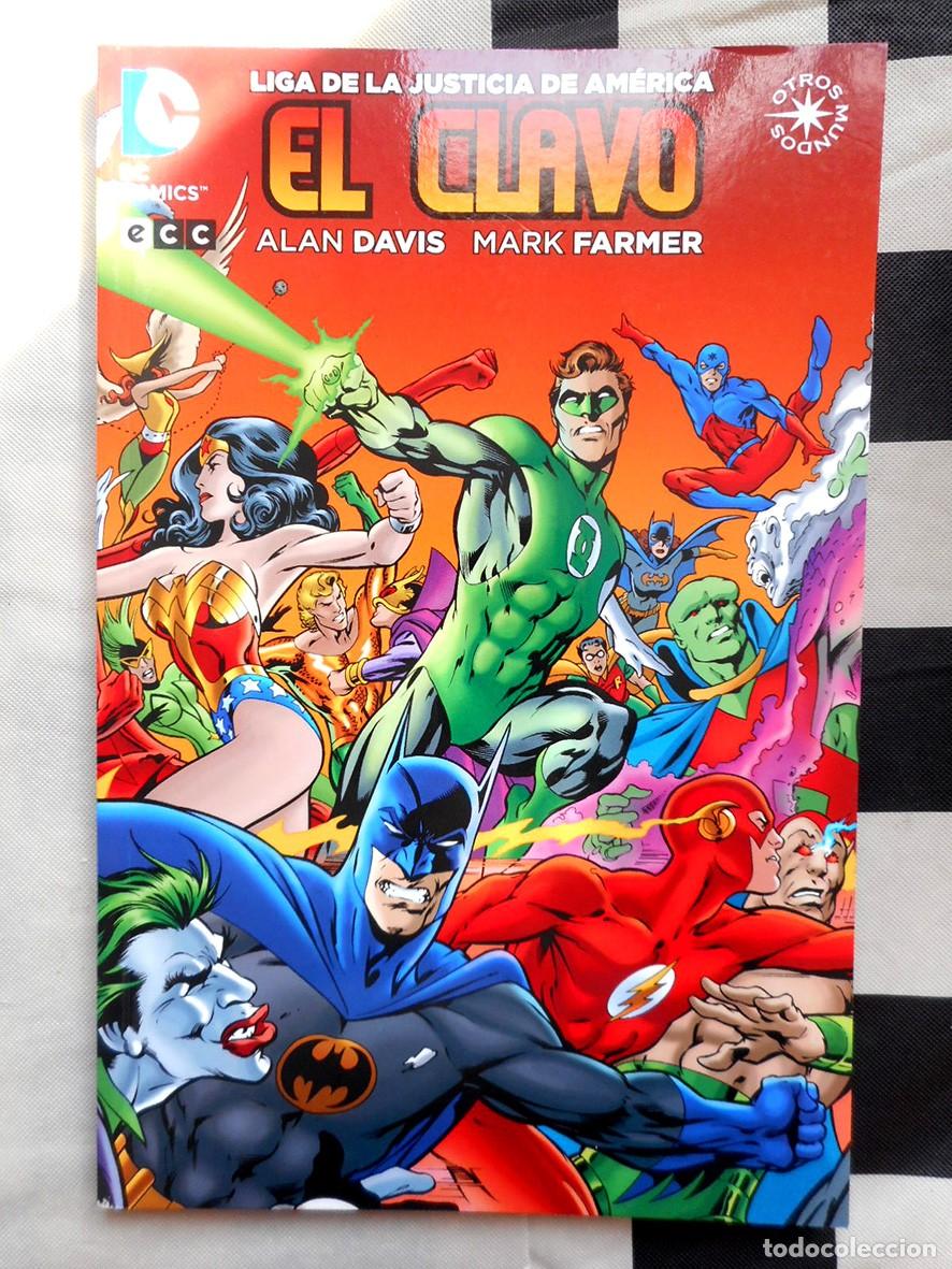 C&oacute;mics: LIGA DE LA JUSTICIA DE AM&Eacute;RICA - EL CLAVO (ECC-OCTUBRE 2013) ALAN DAVIS