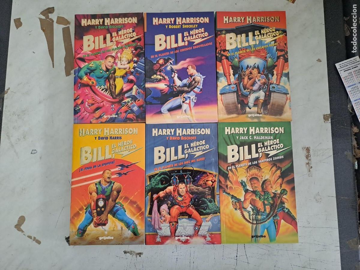 C&oacute;mics: Bill en h&eacute;roe gal&aacute;ctico completa 6 n&uacute;meros, Grijalbo en muy buen estado Bolsa DA
