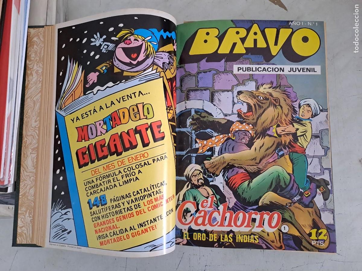 Comics: El cachorro completa 41 n&uacute;meros en un tomo, Bruguera en buen estado Bolsa DA