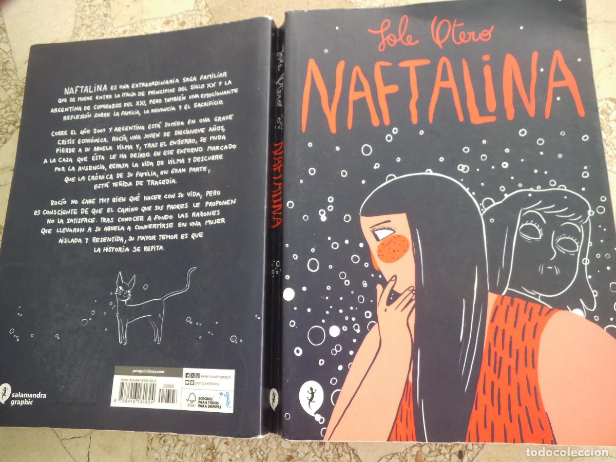 C&oacute;mics: naftalina, sole otero, salamandra graphic, color, 336 paginas color, 17x24