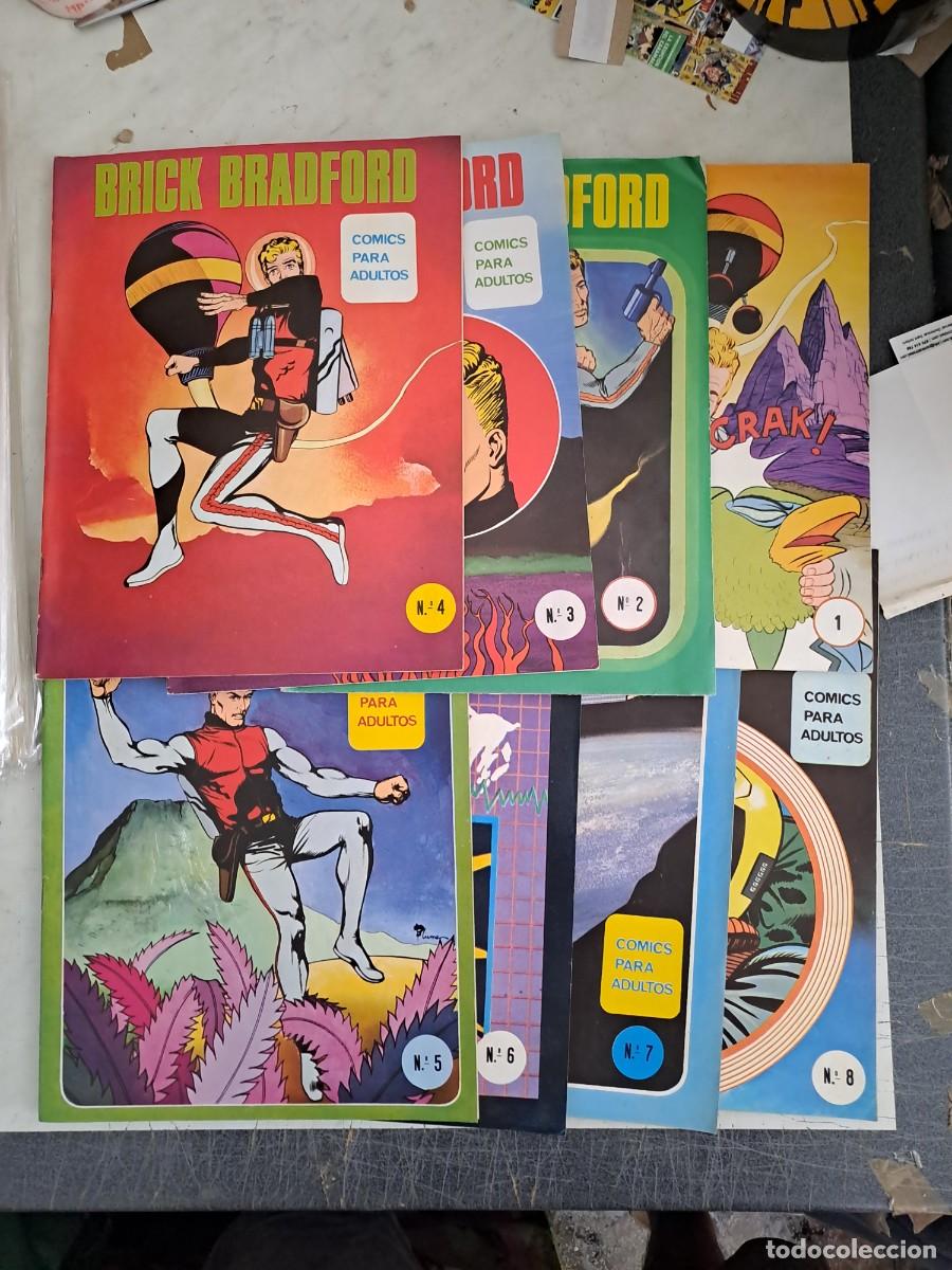 Comics: Brick Bradford completa 8 n&uacute;meros, Maisal en buen estado Bolsa DA