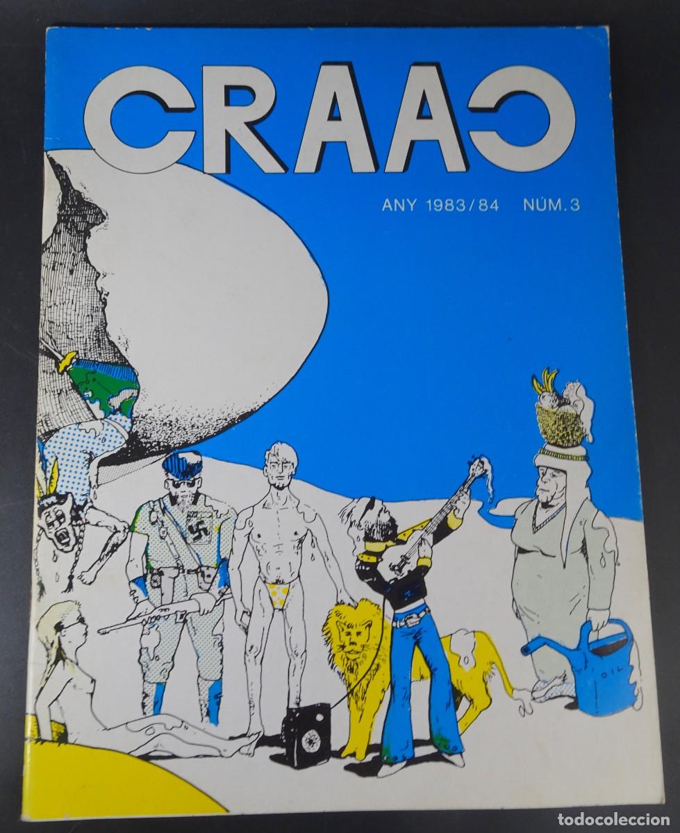 Comics : C&Oacute;MIC, FANZINE CRAAC N&ordm; 3, INSTITUT PAU VILA, SABADELL 1984 ,VER FOTOS