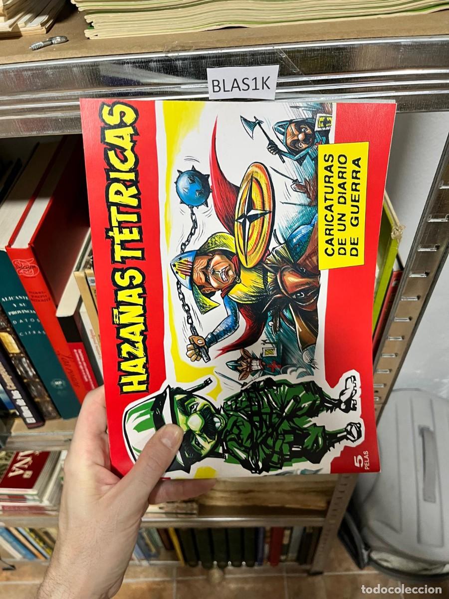 C&oacute;mics: BLAS1K haza&ntilde;as tetricas Caricaturas de un diario de guerra &ndash; . 5 Pelas. Humor gr&aacute;fico y s&aacute;tira po