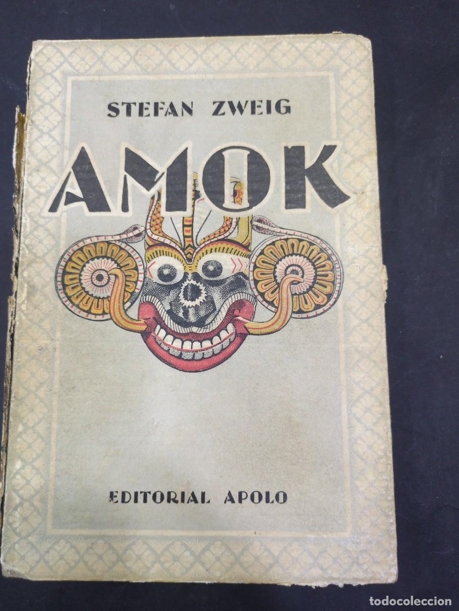 Comics: AMOK, STEFAN ZWEIG, EDITORIAL APOLO,118 PAGINAS.