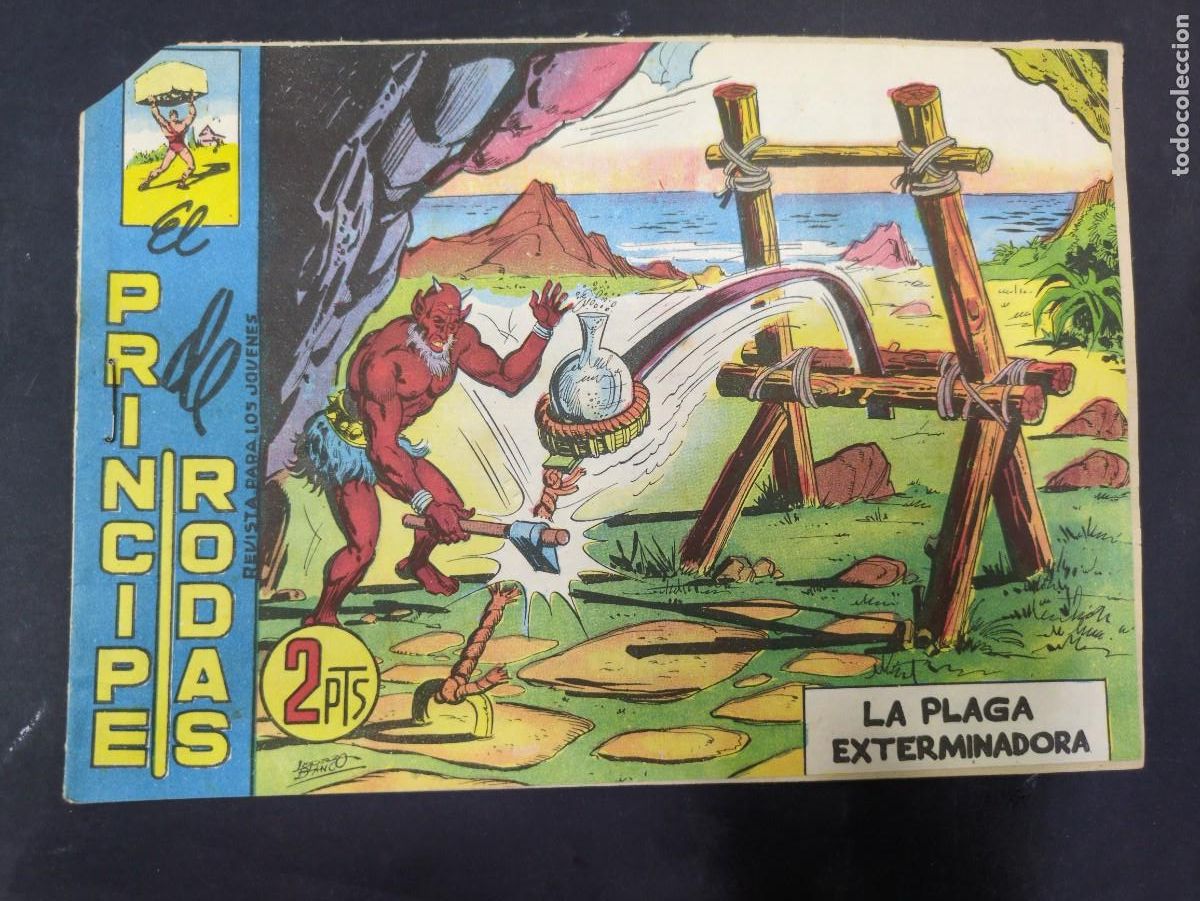 Comics: EL PR&Iacute;NCIPE DE RODAS N&ordm; 66 - LA PLAGA EXTERMINADORA - REEDICI&Oacute;N - FACSIMIL