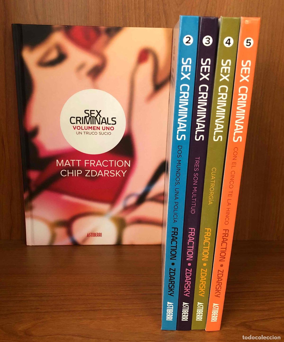 C&oacute;mics: SEX CRIMINALS N&ordm; 1 AL 5 CASI COMPLETA FALTA EL 6. MATT FRACTION, CHIP ZDARSKY. ASTIBERRI 2017