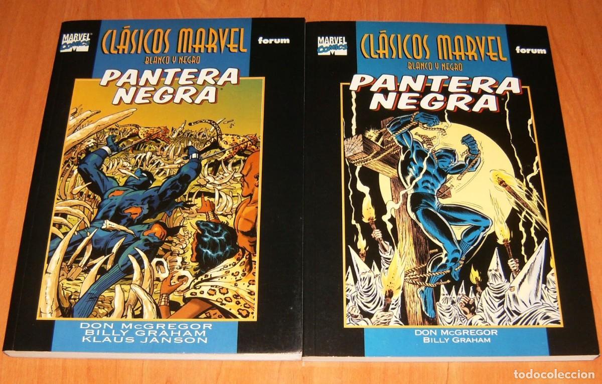 Comics: PANTERA NEGRA. Tomos varios. Mc Gregor Jack Kirby R. Hudlin S. Eaton