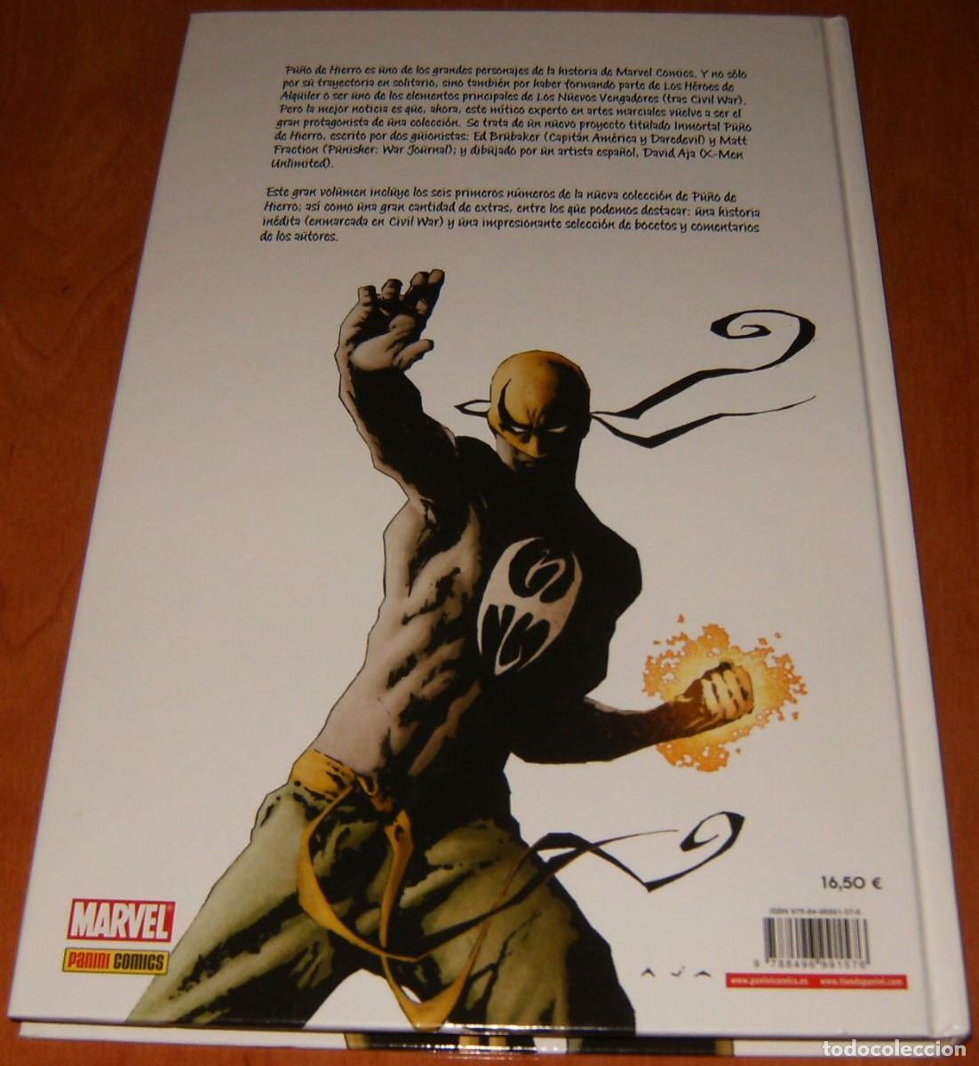 C&oacute;mics: PU&Ntilde;O DE HIERRO. Brubaker 1 a 3 . LOTE DE 3 TOMOS . PANINI - Foto 3