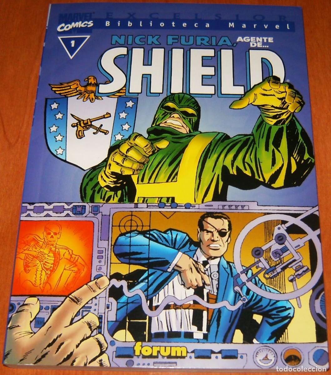C&oacute;mics: NICK FURIA, AGENTE DE SHIELD. Varios - Foto 1