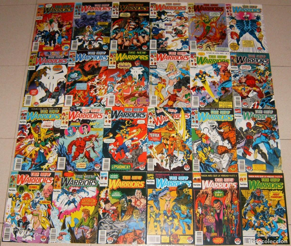 C&oacute;mics: THE NEW WARRIORS Vol.1 Forum. 01 a 46 (de 47) casi COMPLETA. NUEVOS GUERREROS