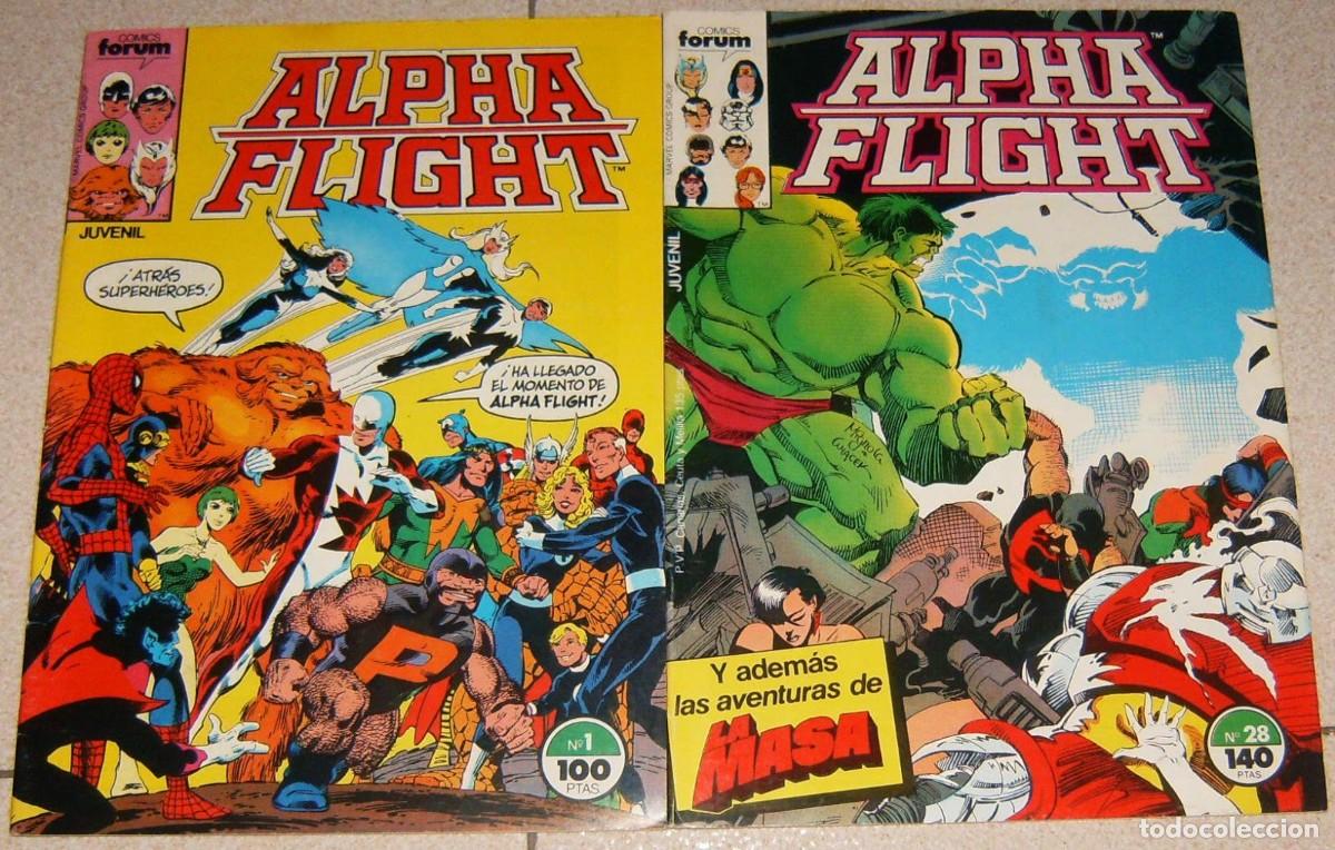 C&oacute;mics: ALPHA FLIGHT de John Byrne 01 A 28 ETAPA COMPLETA - Foto 2