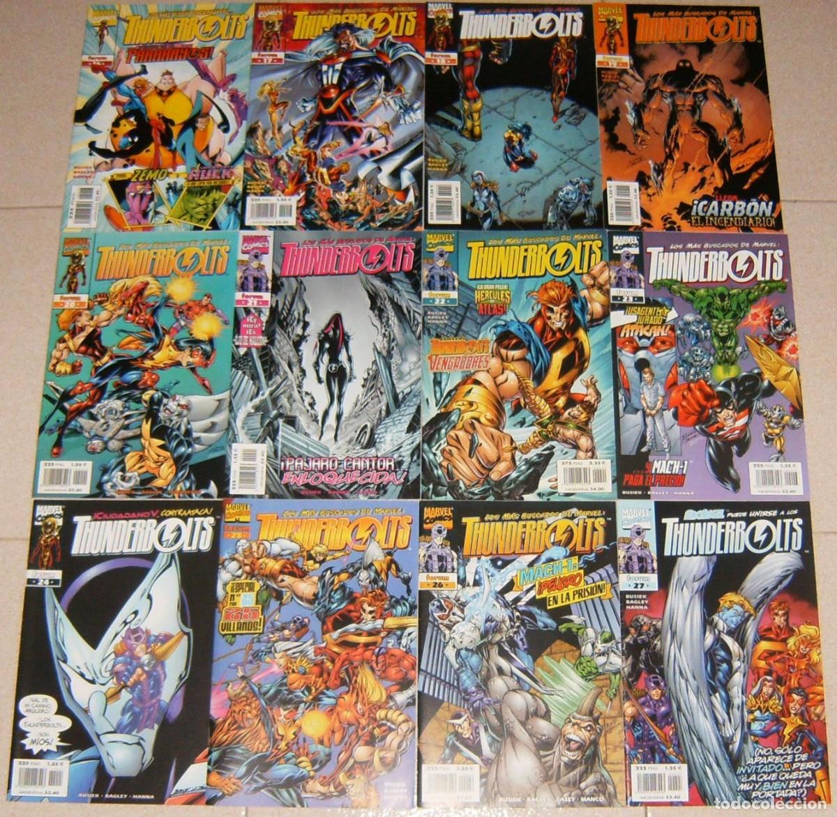 C&oacute;mics: THUNDERBOLTS 1 a 27 . LOTE DE 27 NUMEROS . FORUM - Foto 2