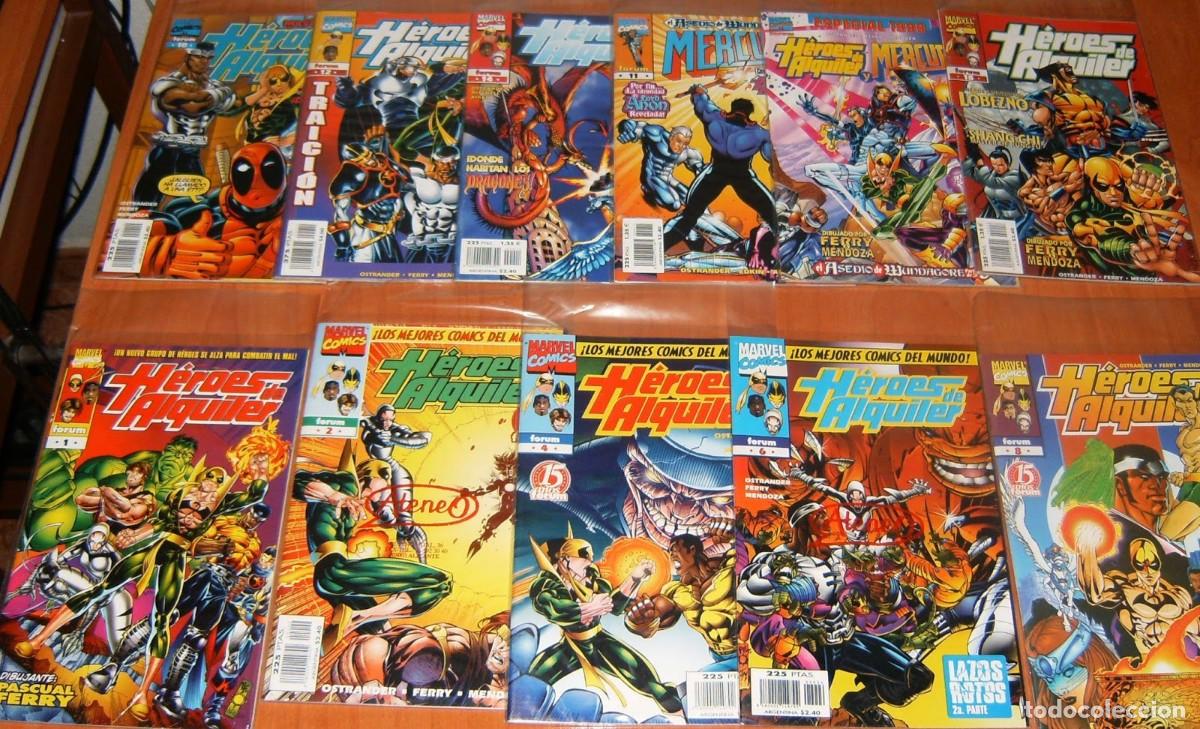 C&oacute;mics: HEROES DE ALQUILER vol.1 Forum 01 A 19 COMPLETA Y ESPECIAL