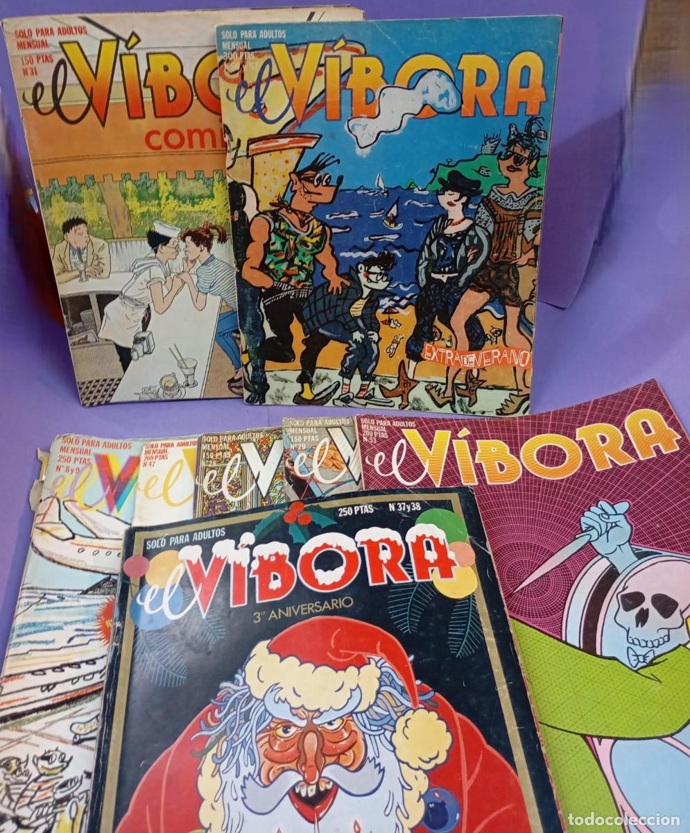 C&oacute;mics: COLECCI&Oacute;N EL V&Iacute;BORA, 8 NUMEROS (Extra verano, 3&middot;&ordm; Aniversario...)