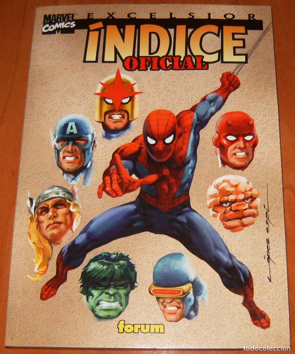 Comics: EXCELSIOR . INDICE OFICIAL . FORUM . BIBLIOTECA MARVEL