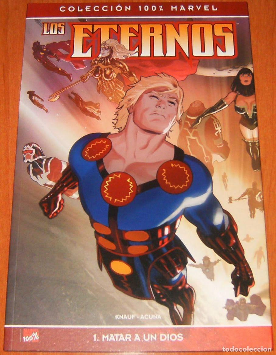 C&oacute;mics: LOS ETERNOS: MATAR A UN DIOS. TOMO 100 % MARVEL . PANINI