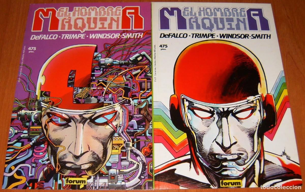 C&oacute;mics: EL HOMBRE MAQUINA Forum, Prestiges 01 y 02 COMPLETA