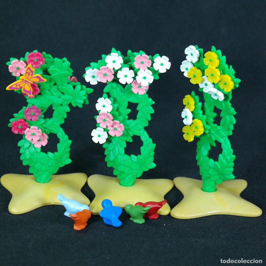 C&oacute;mics: Playmobil tres arbustos con pajaritos ☼