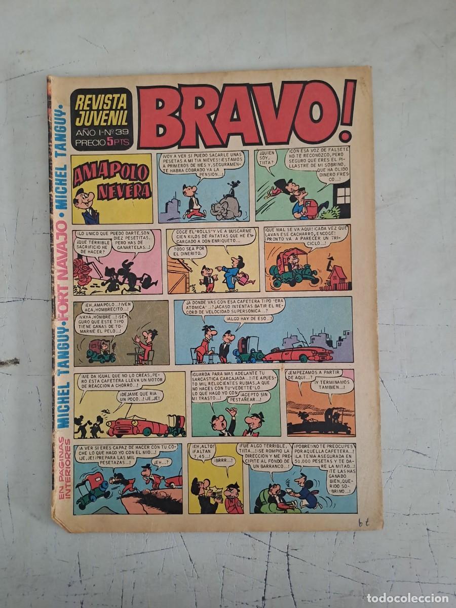 C&oacute;mics: Bravo 39, revista juvenil, Bruguera en buen estado Bolsa DA