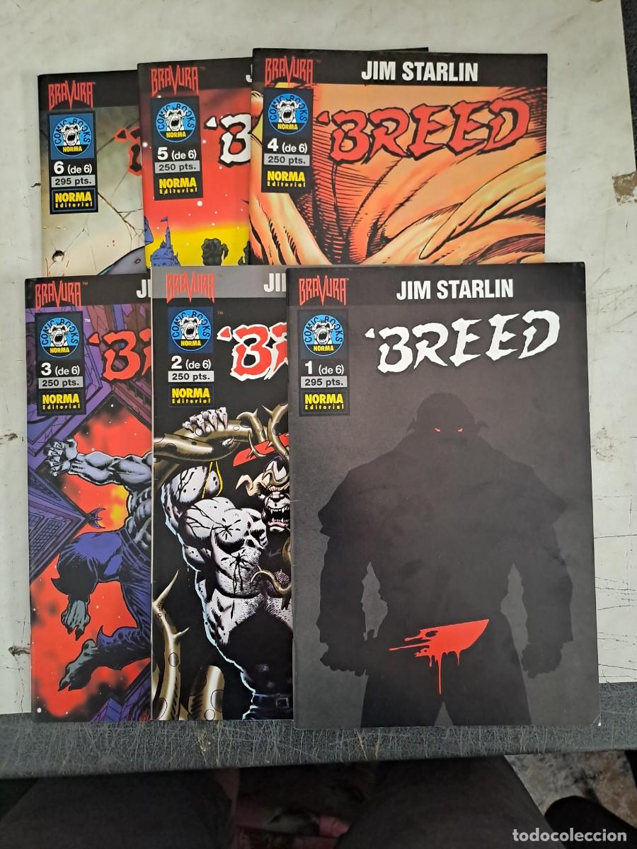 Fumetti: Breed completa 6 n&uacute;meros, Norma en muy buen estado Bolsa DA