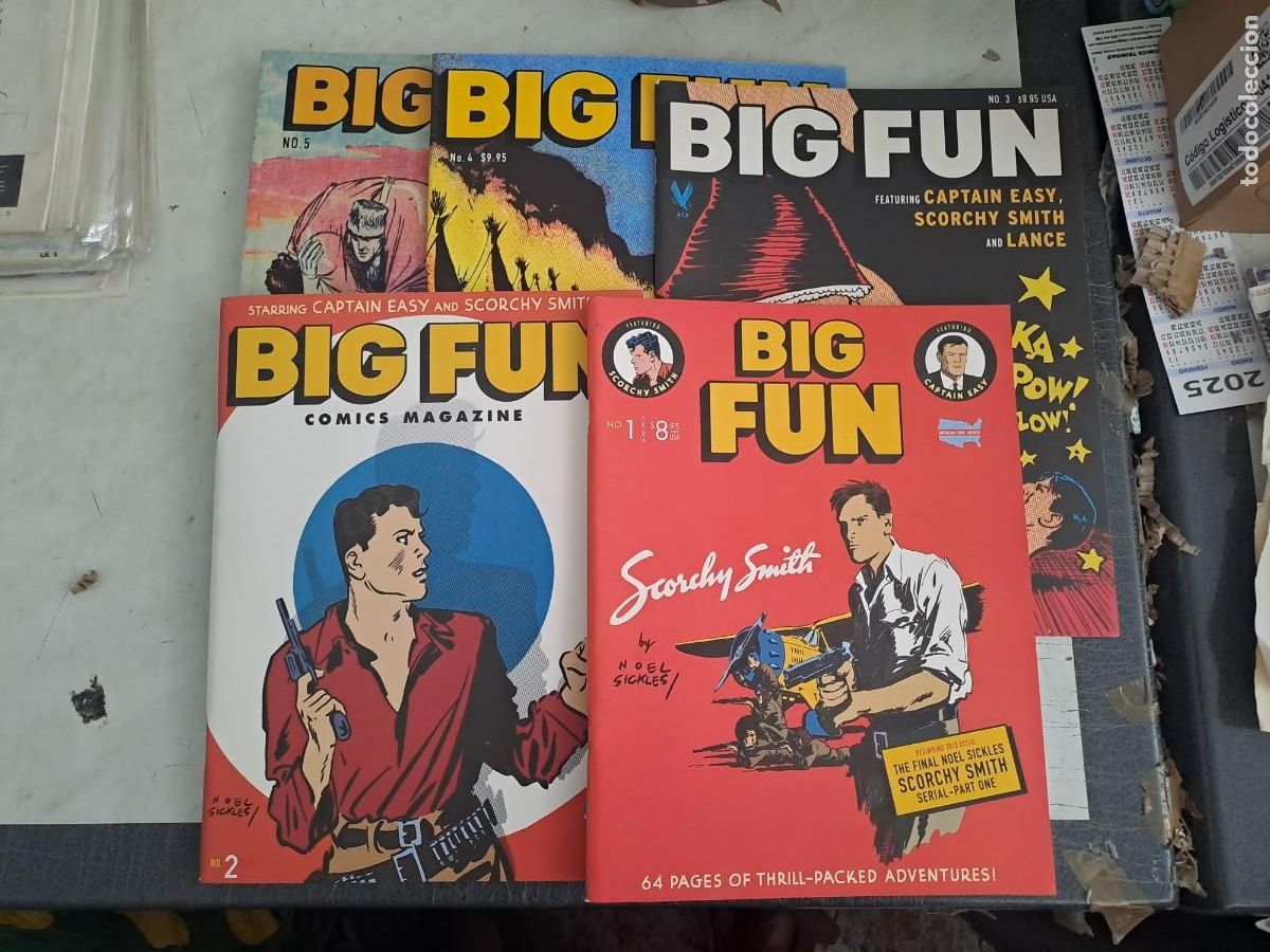C&oacute;mics: Big fun del 1 al 5 Bolsa DA