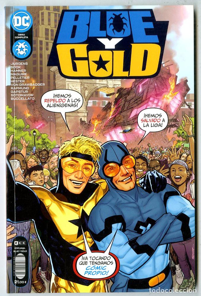 C&oacute;mics: Blue y Gold - DC (2022) - Jurgens / Sook / Hamner / Maguire / Pelletier / Hester / Von Grawbadger /