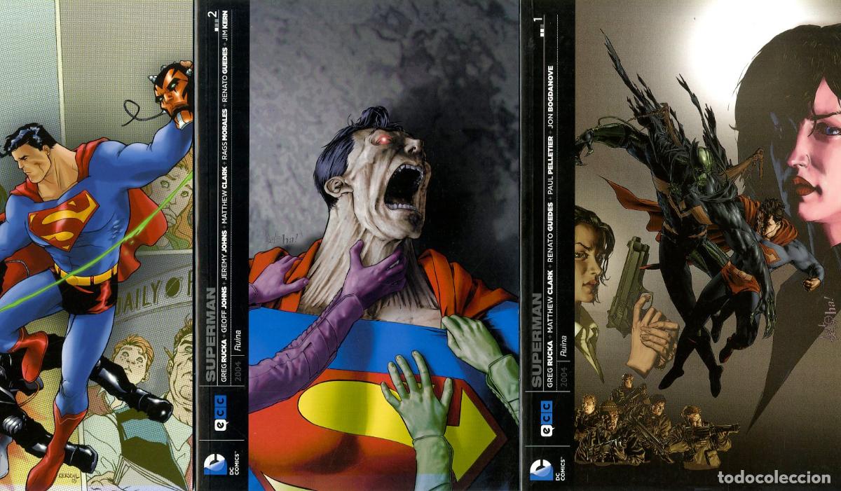 Comics: Superman 2004 Ruina / DC - Completa 3 num. (2014) - Rucke / Clark / Guedes / Pelletier / Bogdanove