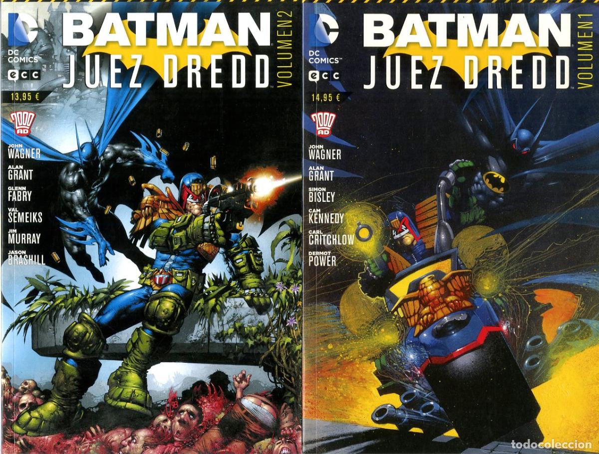Comics: Batman Juez Dredo / DC - Completa 2 num. (2013) - Wagner / Grant / Bisley / Kennedy / Critchlow / Po