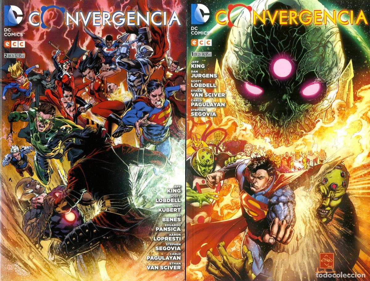 C&oacute;mics: Convergencia / DC - Completa 2 num. (2015) - King / Jurgens / Lobdell / Van Sciver / Pagulayan / Seg