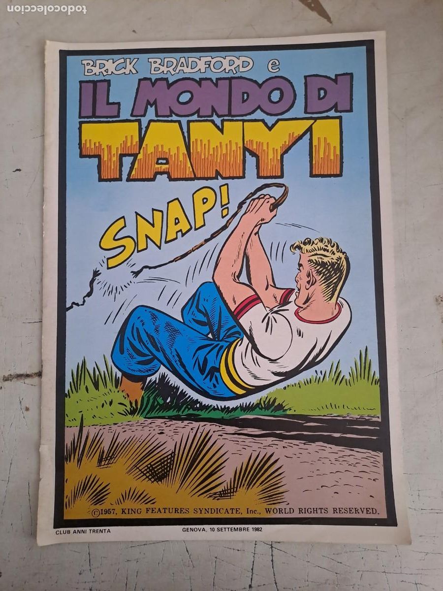 C&oacute;mics: Il mondo di Tanyi, serie Brick Bradford Bolsa DA