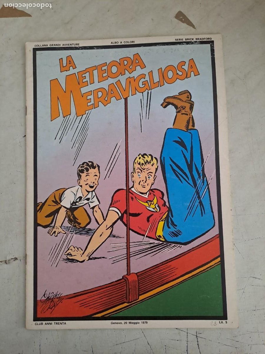 C&oacute;mics: La meteora meravigliosa, serie Brick Bradford Bolsa DA