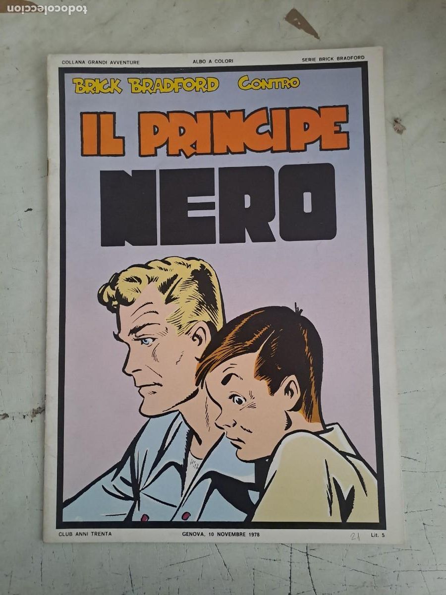 C&oacute;mics: Il principe Nero, serie Brick Bradford Bolsa DA