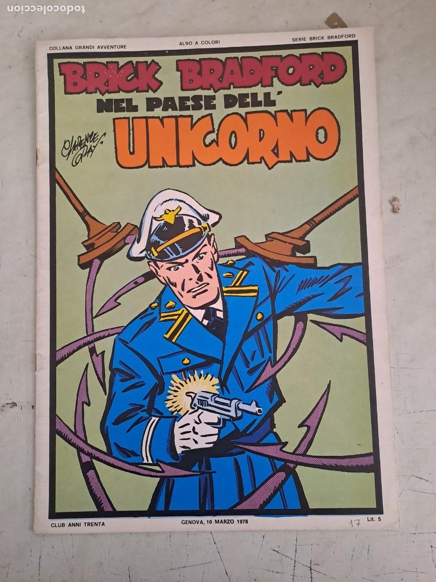 C&oacute;mics: Nel paese dell unicorno, serie Brick Bradford Bolsa DA