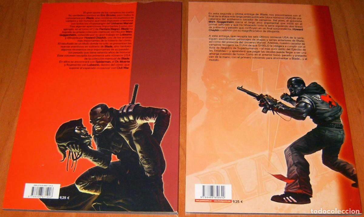 C&oacute;mics: BLADE . TOMOS 1 y 2 COMPLETA . PANINI - Foto 2