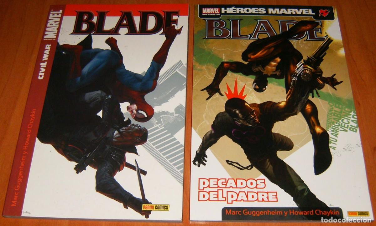 C&oacute;mics: BLADE Panini, TOMOS 01 y 02 COMPLETA y BLADE: SANGRE DE VAMPIRO